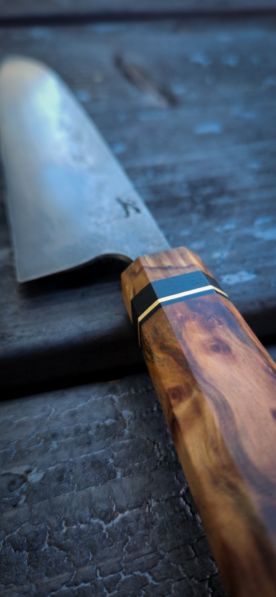 210mm “Golden Scarab” Gyuto